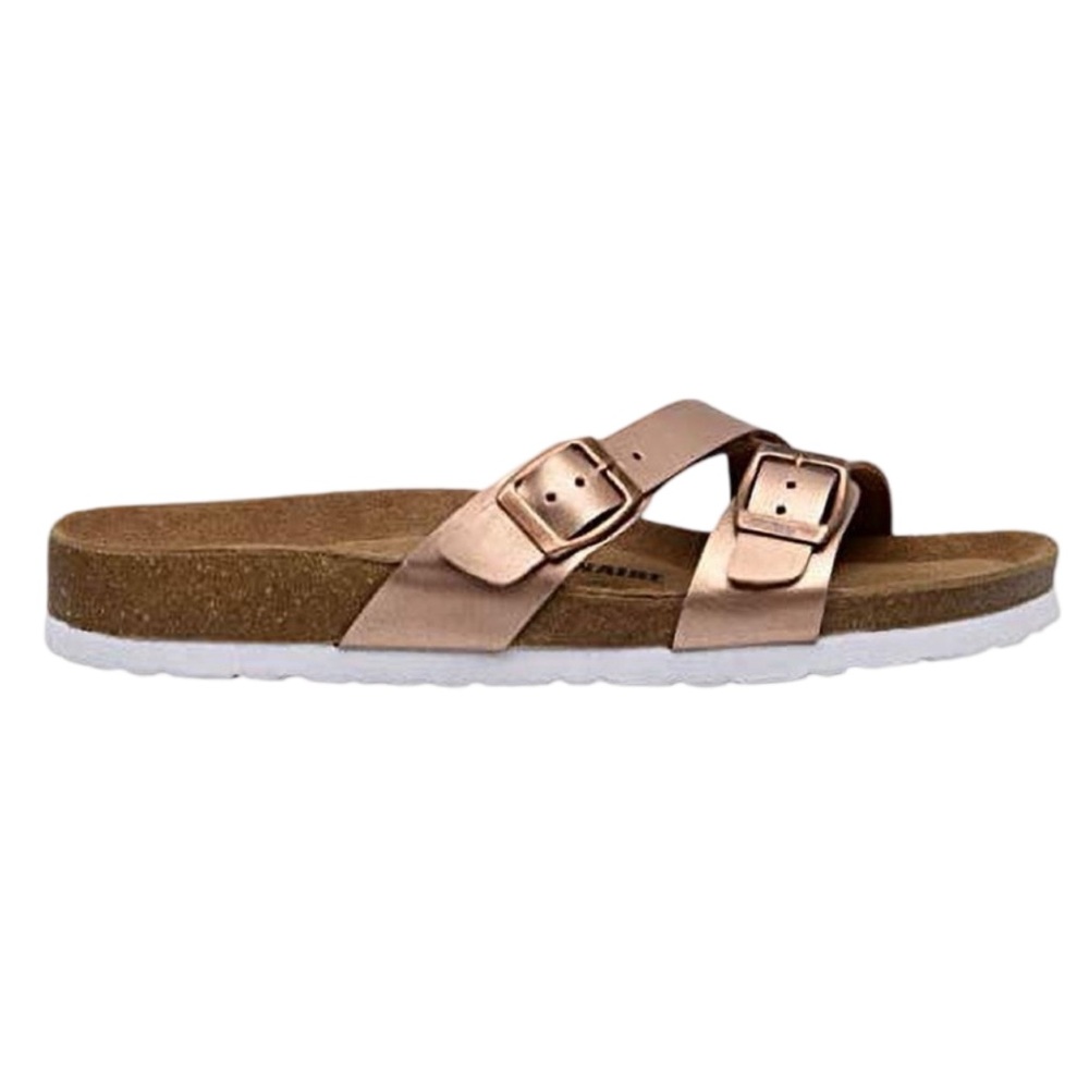NWOT Cushionaire Liza Cork Footbed Sandals - Picture 3 of 10